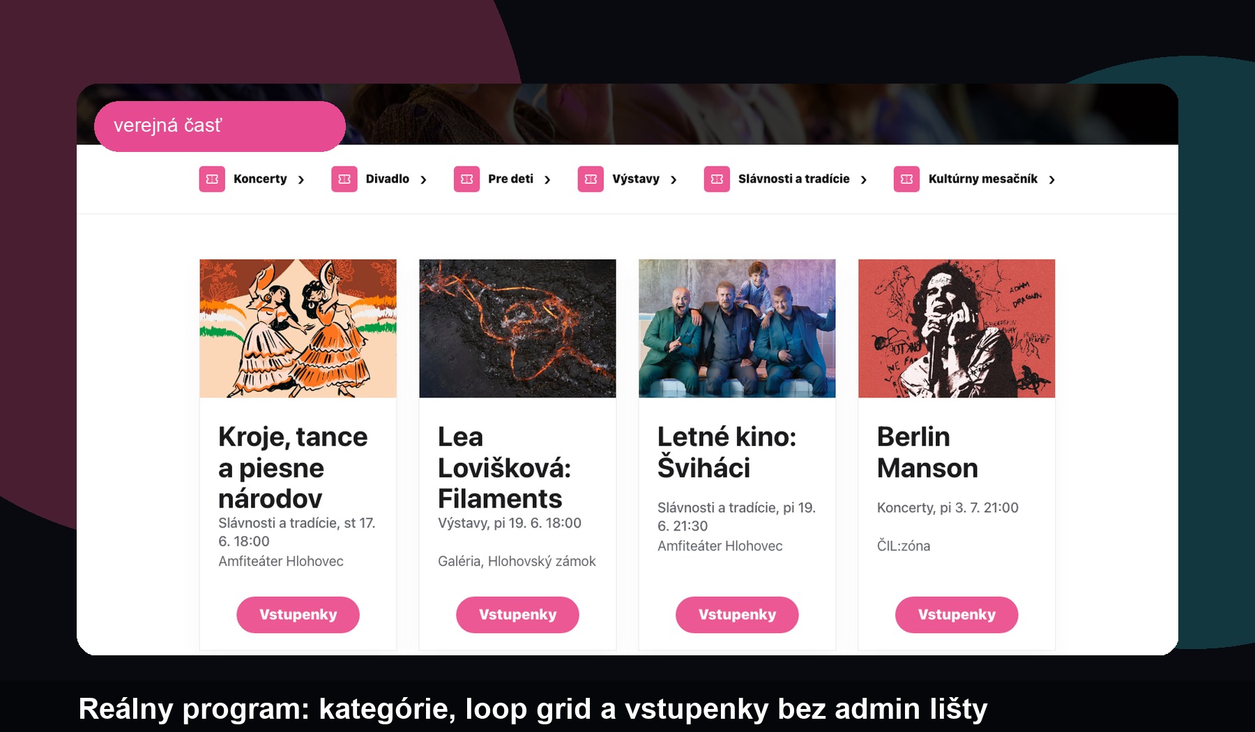 Kultúra Hlohovec